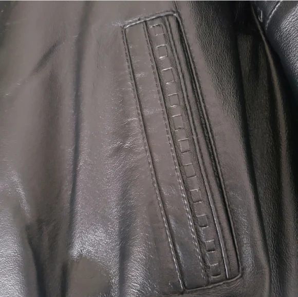 Vintage Niko Genuine Leather Designs Jacket